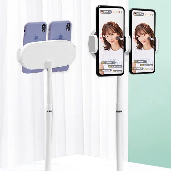ALLY Masa Üstü 2 Telefon Tutucu Stand YoutuberCanlı Yayın Selfie TikTok Makeup-1852