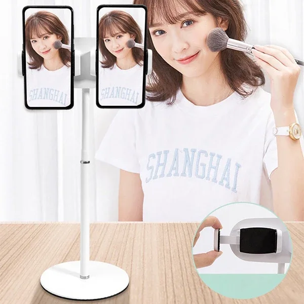 ALLY Masa Üstü 2 Telefon Tutucu Stand YoutuberCanlı Yayın Selfie TikTok Makeup-1852