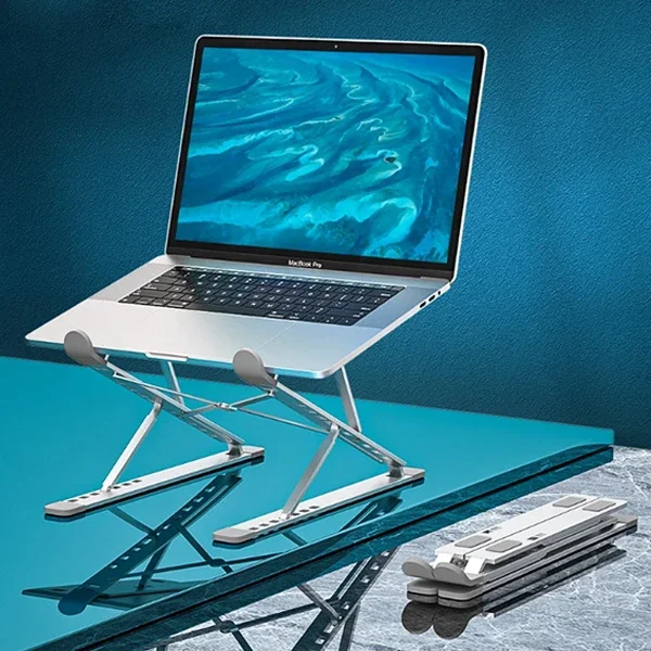 ALLY MC N8 Metal Yüksek Macbook Notebook Ayarlanabilir Katlanabilir Stand-1852 ALLY MC N8 Metal Yüksek Macbook Notebook Ayarlanabilir Katlanabilir Stand-1852
