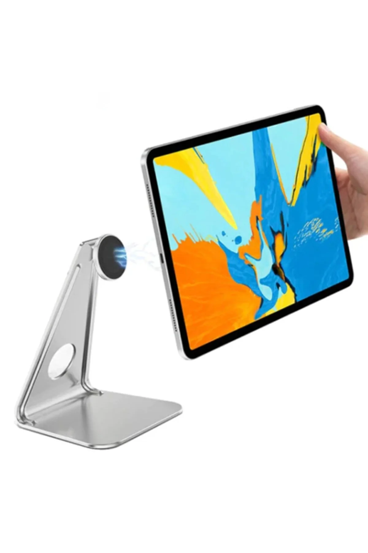 Ally Metal Masa Üstü Standlı Mıknatıslı Tablet Telefon Tutucu-(19