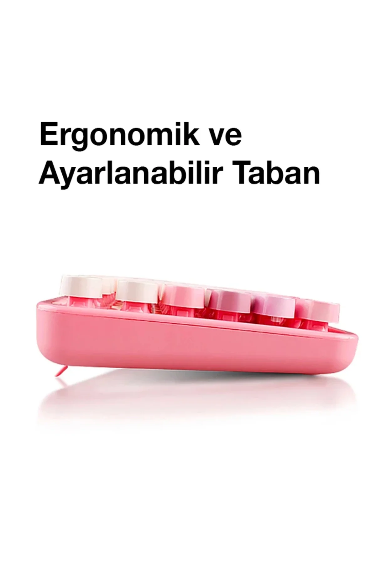 Ally Mofi Sweet 2.4G Kablosuz Q Klavye Klavye Ve Mouse Seti-1852