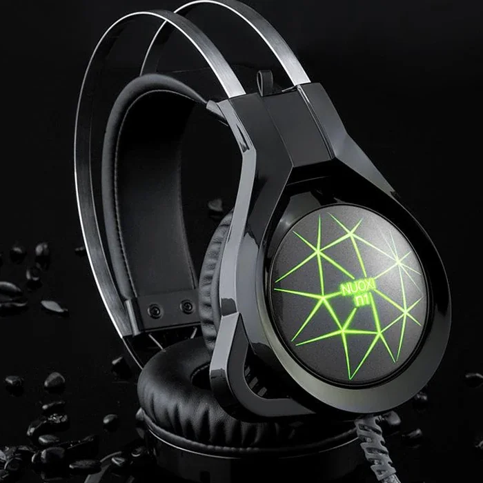 ALLY N1 RGB Gaming Kulaküstü Kablolu Oyuncu Kulaklığı Gürültü Engelleyici Kulaklık-1852 ALLY N1 RGB Gaming Kulaküstü Kablolu Oyuncu Kulaklığı Gürültü Engelleyici Kulaklık-1852