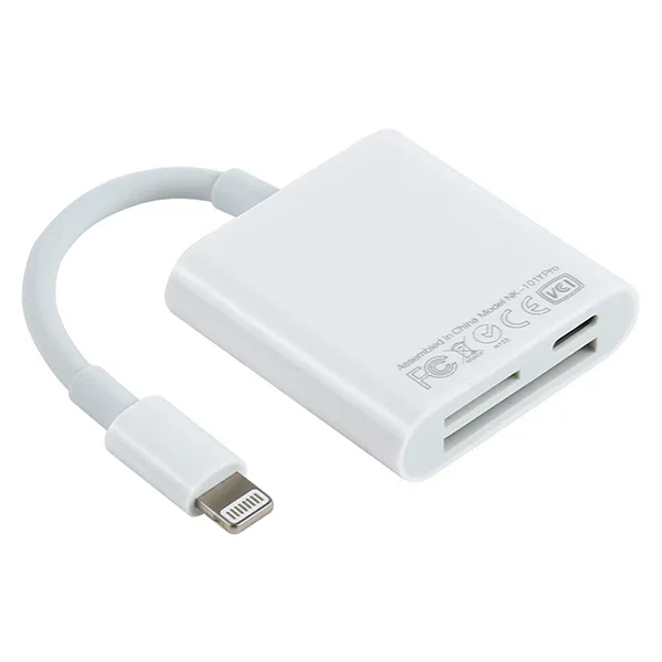 ALLY NK-101Y Pro 3 İn 1 İPhone Lightning to SD-TF Çevirici Adaptör-1852 ALLY NK-101Y Pro 3 İn 1 İPhone Lightning to SD-TF Çevirici Adaptör-1852
