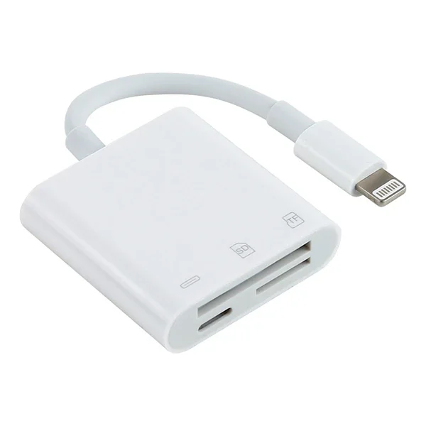 ALLY NK-101Y Pro 3 İn 1 İPhone Lightning to SD-TF Çevirici Adaptör-1852 ALLY NK-101Y Pro 3 İn 1 İPhone Lightning to SD-TF Çevirici Adaptör-1852
