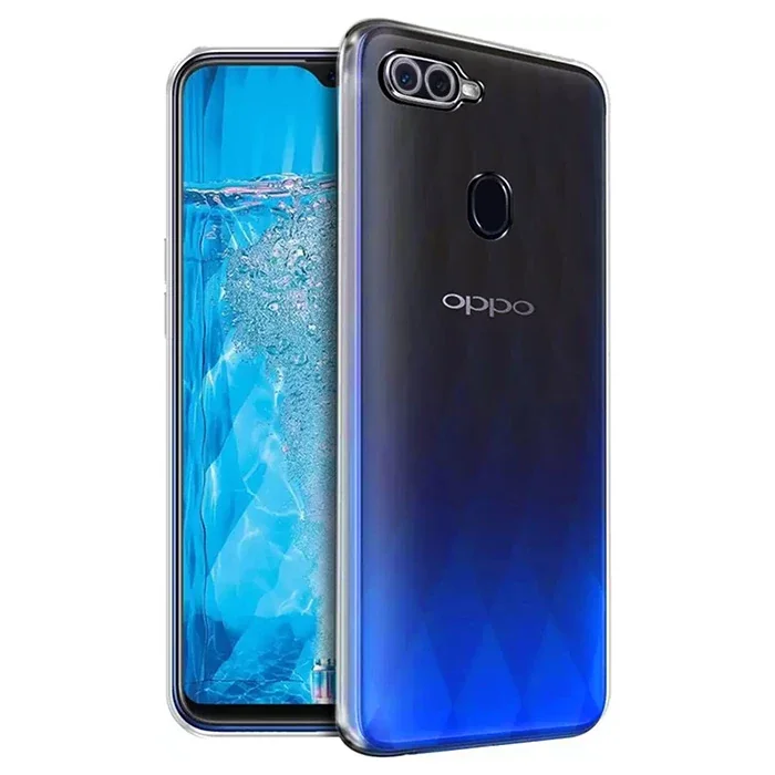 Ally OPPO F9 Pro Kılıf Kamera Korumalı Ultra İnce Şeffaf Silikon Kılıf-1852