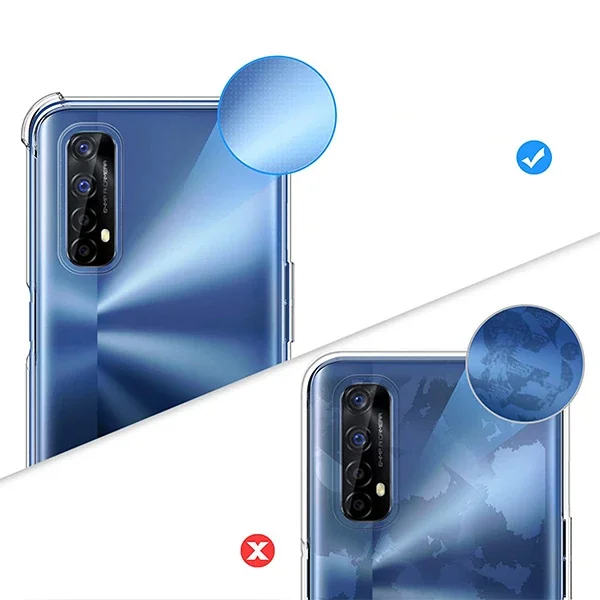 ALLY Oppo Realme 7 Anti-Drop Silikon Kılıf Shockproof Kılıf-1852 ALLY Oppo Realme 7 Anti-Drop Silikon Kılıf Shockproof Kılıf-1852