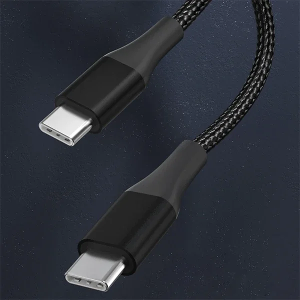 ALLY PD 100W 5A Hızlı Şarj Usb Type-C Kablo 1Metre Kevlar Kablo-1852 ALLY PD 100W 5A Hızlı Şarj Usb Type-C Kablo 1Metre Kevlar Kablo-1852