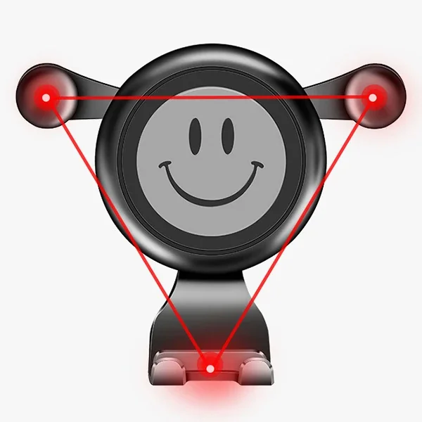 Ally R-054 Gravity Smile Universal Cep Telefonu Araç Tutucu - 4.0-6.0 inç Araç İçin Şık ve Güvenli Tutucu