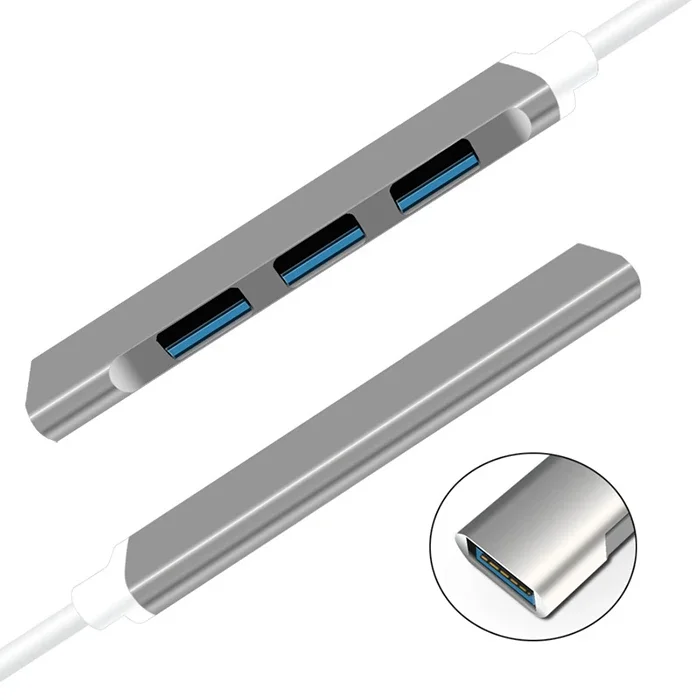 Ally S-803 4in1 Type-C to 4x USB3.0 HUB Çoğaltıcı Çevirici Dönüştürücü Adaptör-1852 Ally S-803 4in1 Type-C to 4x USB3.0 HUB Çoğaltıcı Çevirici Dönüştürücü Adaptör-1852