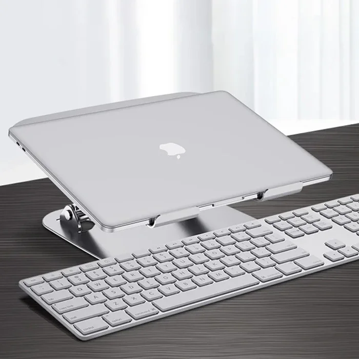 Ally  T602 Ayarlanabilir Katlanır Isı Havalandırmalı Alüminyum Laptop Standı-1852