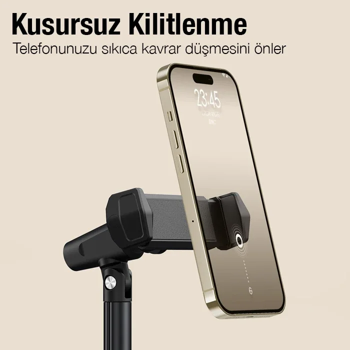 ALLY T8 360° Dönebilen Yükseklik Ayarlı Masa Üstü Telefon Tutucu-1852