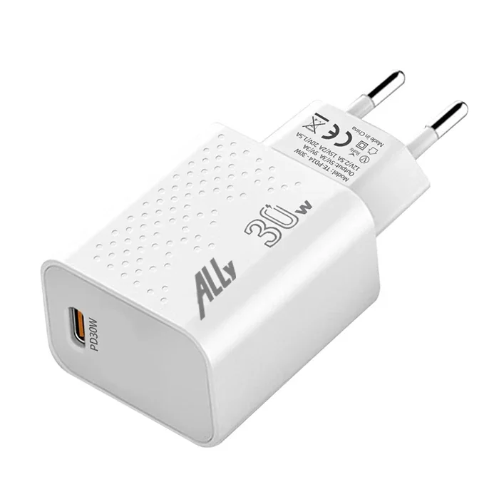 Ally TE-PD14 30W Type-C- USB C Hızlı Şarj Adaptörü-1852 Ally TE-PD14 30W Type-C- USB C Hızlı Şarj Adaptörü-1852
