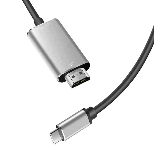 Ally Type-C to HDMİ 4K 60Hz Çevirici Görüntü Kablosu 1.8M - HDTV Projektör-1852