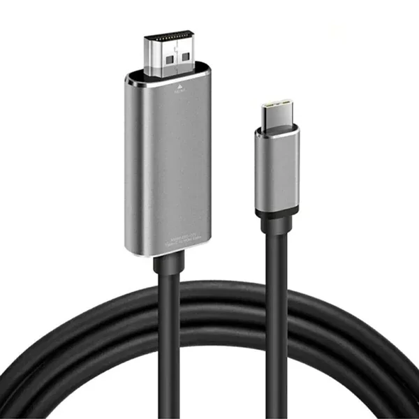 Ally Type-C to HDMİ 4K 60Hz Çevirici Görüntü Kablosu 1.8M - HDTV Projektör-1852
