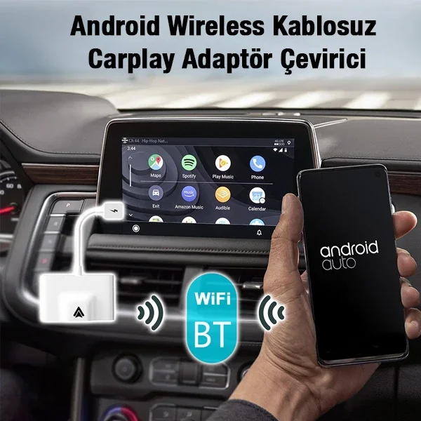 Ally Usb+Type-C Android Kablosuz Carplay Adaptör Çevirici - Youtube Netflix Tiktok Video Yansıtıcı-1852 Ally Usb+Type-C Android Kablosuz Carplay Adaptör Çevirici - Youtube Netflix Tiktok Video Yansıtıcı-1852