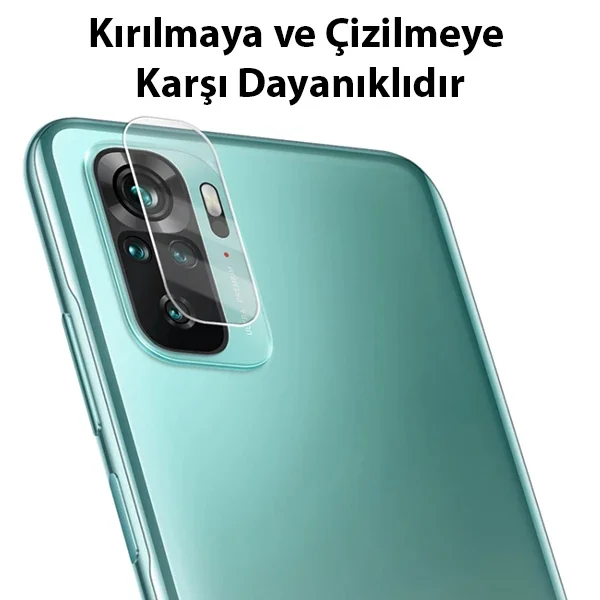 ALLY Xiaomi Redmi Note 10 4G Tempered Glass Cam Kamera Koruyucu-1852
