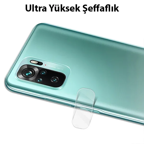 ALLY Xiaomi Redmi Note 10 4G Tempered Glass Cam Kamera Koruyucu-1852