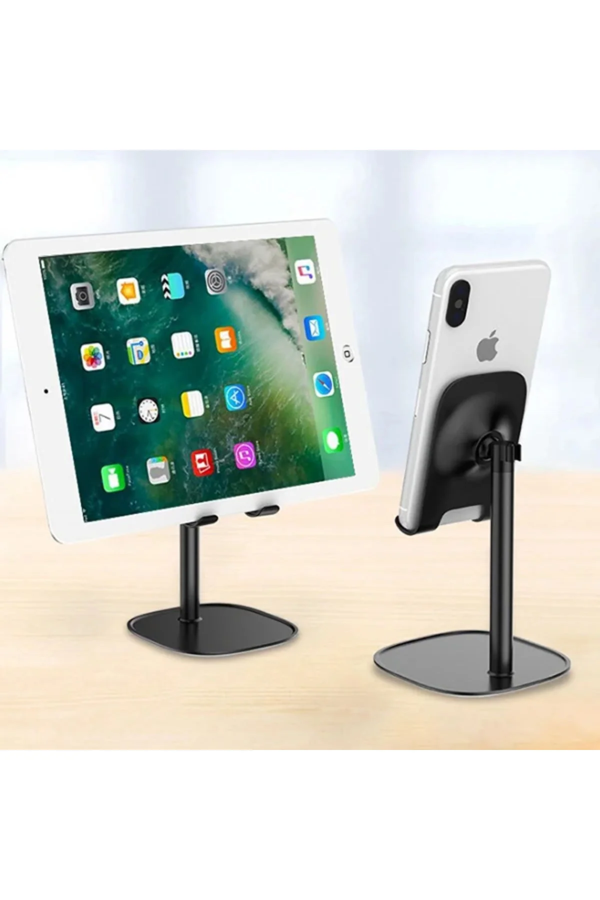 Ally Zm-12 Metal Cep Telefonu Ve Tablet Masaüstü Tutucu Stand-185