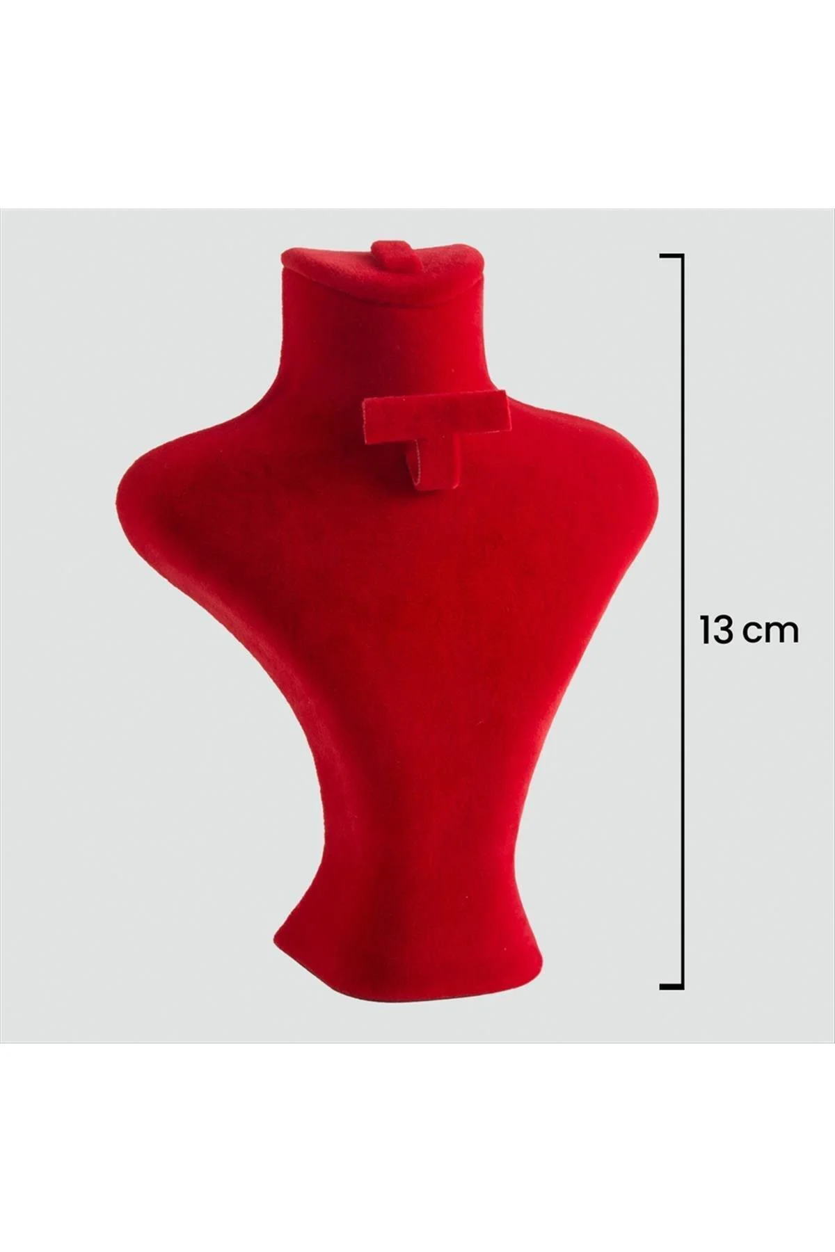 ALLZEY 13 cm Takım Manken Anfora Kumaş-Kırmızı