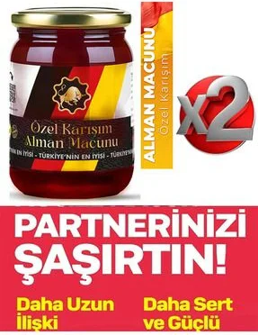 Alman Macunu – Erkek Performansı İçin Özel Karışım 240 gr x 2 Adet | Doğal Güç Destek Fiyatı, Yorumları ve Özellikleri