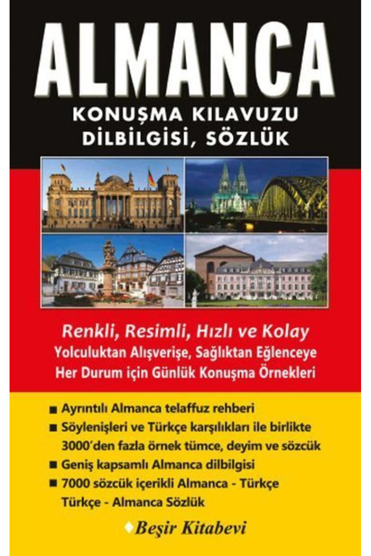 Beşir Kitabevi Almanca Konuşma Kilavuzu Dilbilgisi Sözlük
