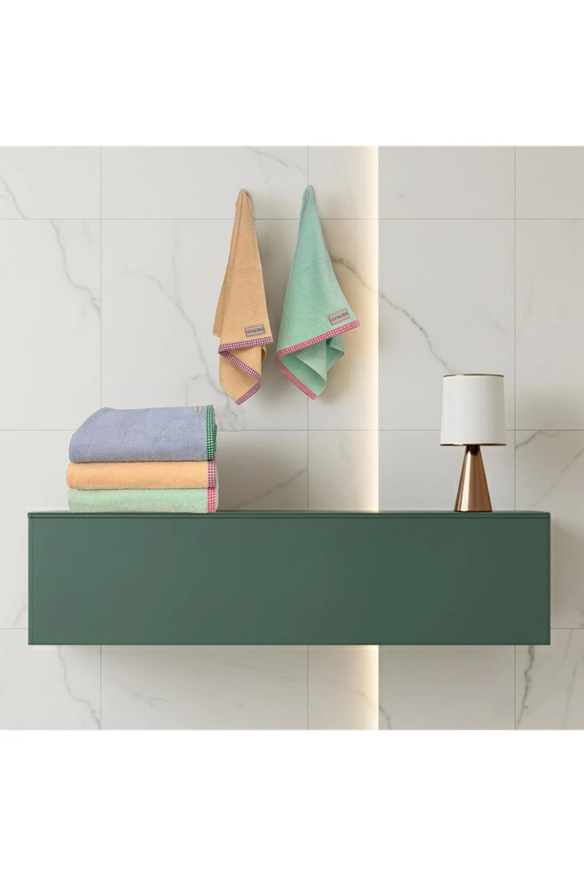 Almira-Z Mint %100 Pamuk Havlu 85*150cm