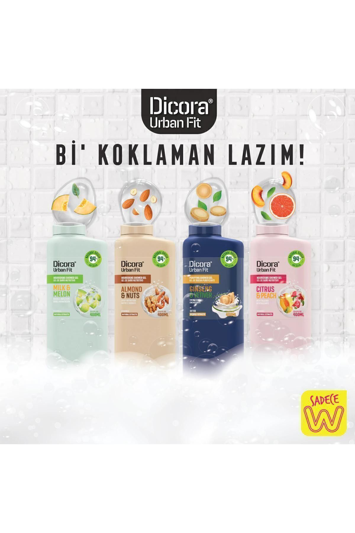 Almond & Nuts Badem Ve Fındık B Vitaminli Duş Jeli 400ml