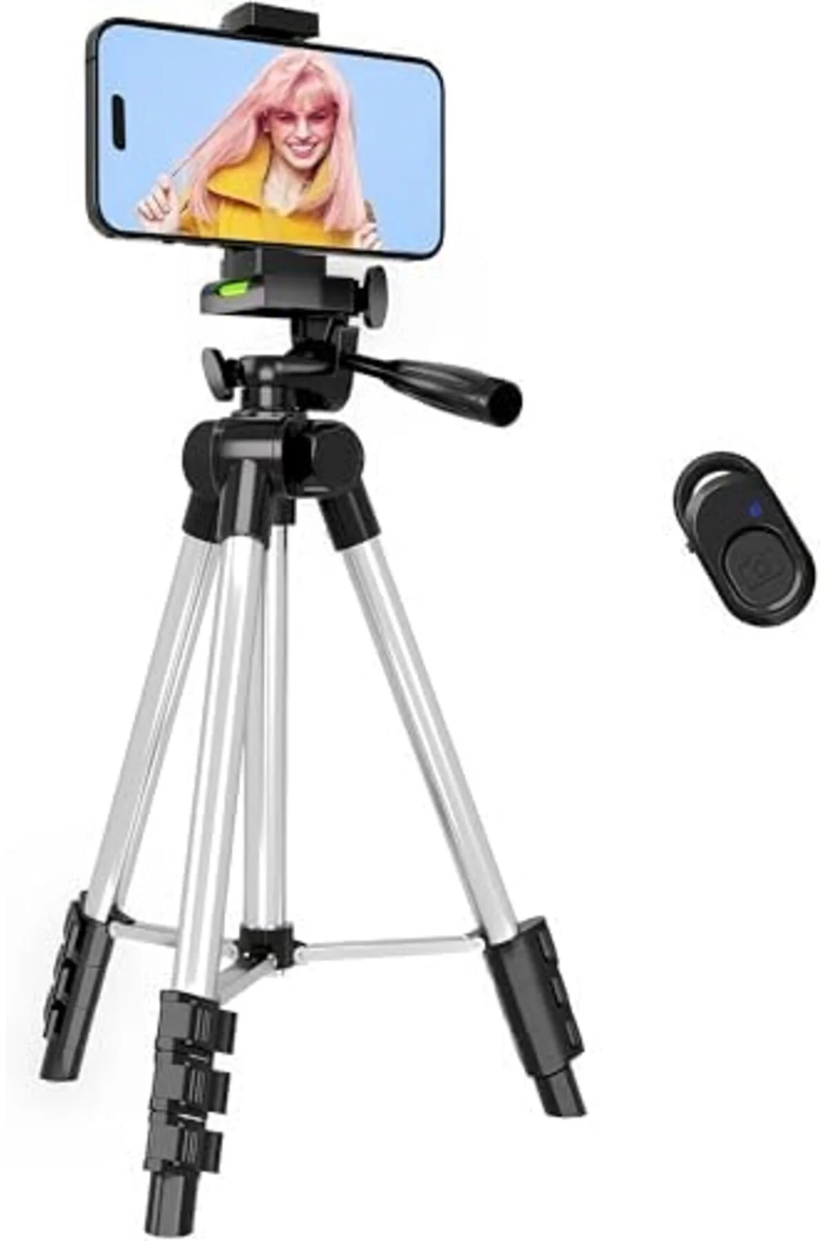 alnshop Telefon Tripodu – 33-110cm Katlanabilir Telefon Tutucu, 3