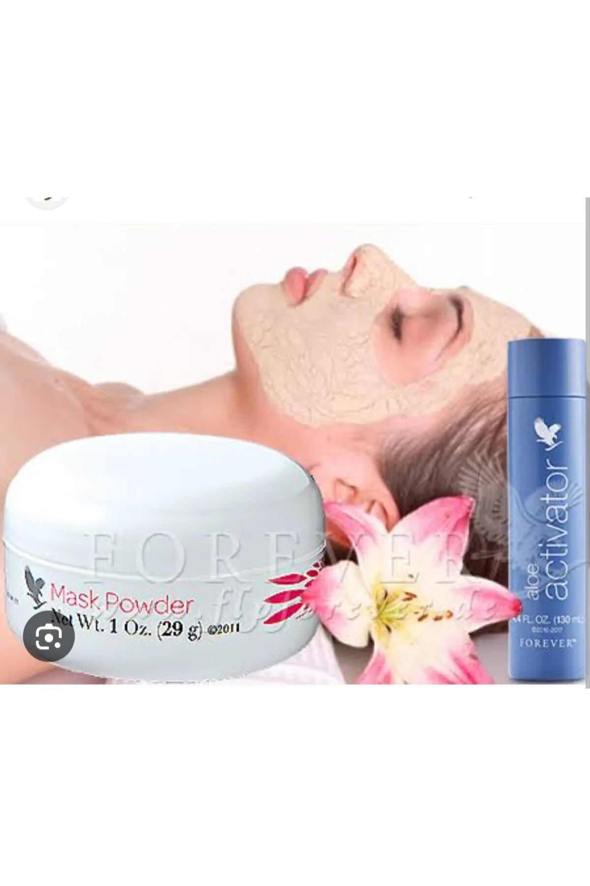 Aloe Activator ve Mask Powder