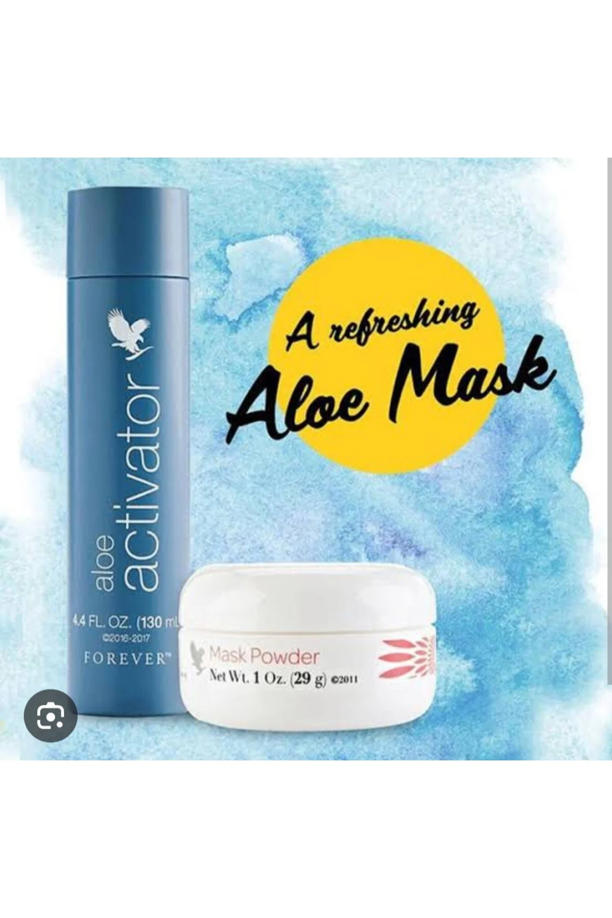 Aloe Activator ve Mask Powder
