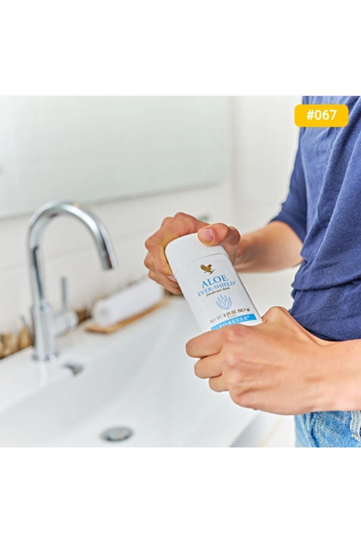 Aloe Deodorant 1 Adet (STİCK, ROLLON,) Ve 2 Adet Aloe Lips -067 -