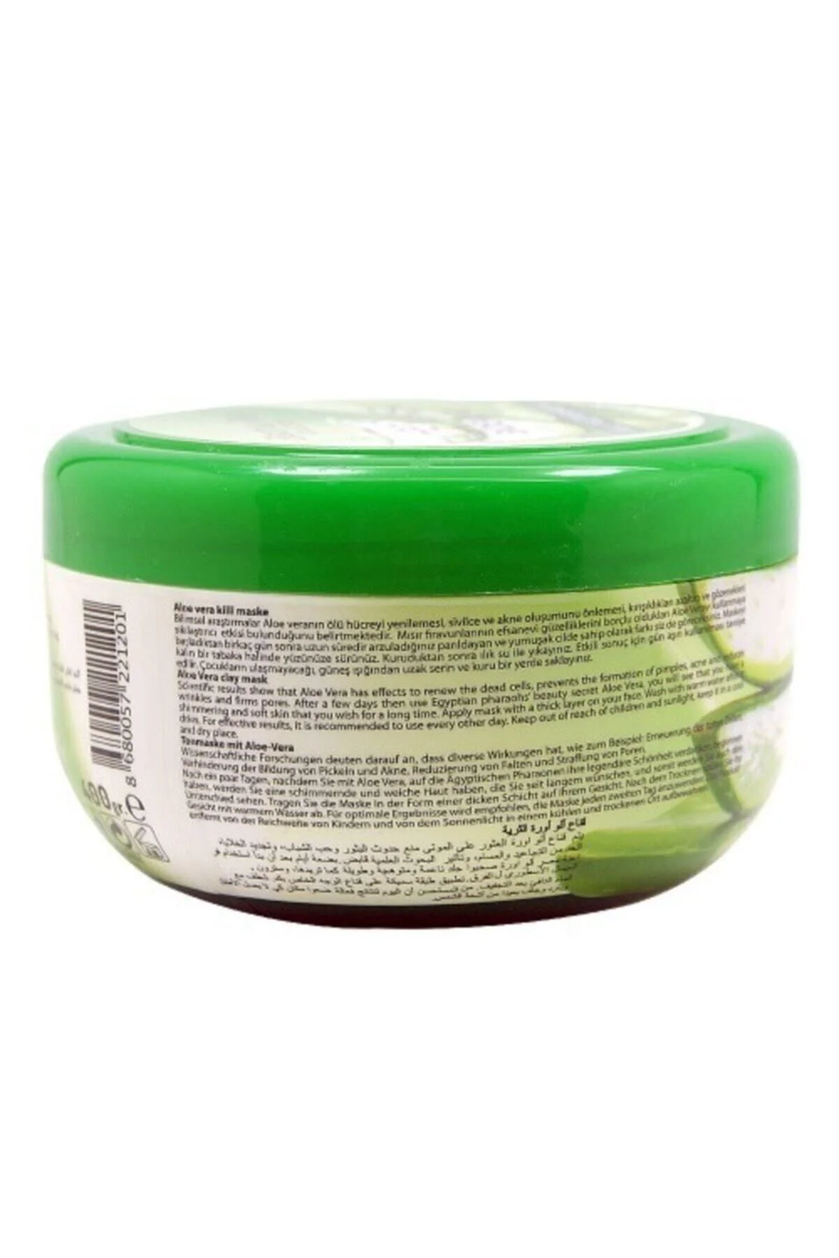 Aloe Vera +Çikolatalı + Arganlı Kil Maskesi 3x400 ml