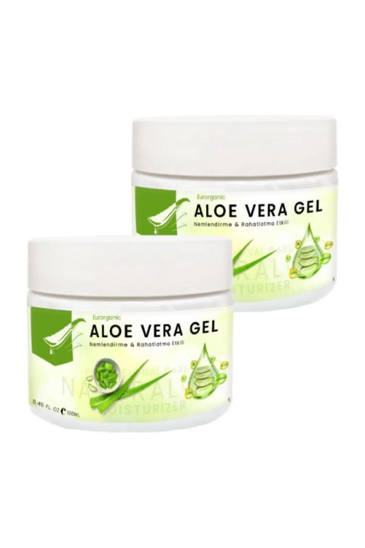 Aloe Vera Jel – Cilt İçin Ferahlama ve Yoğun Nem 100 ml x 2 Adet