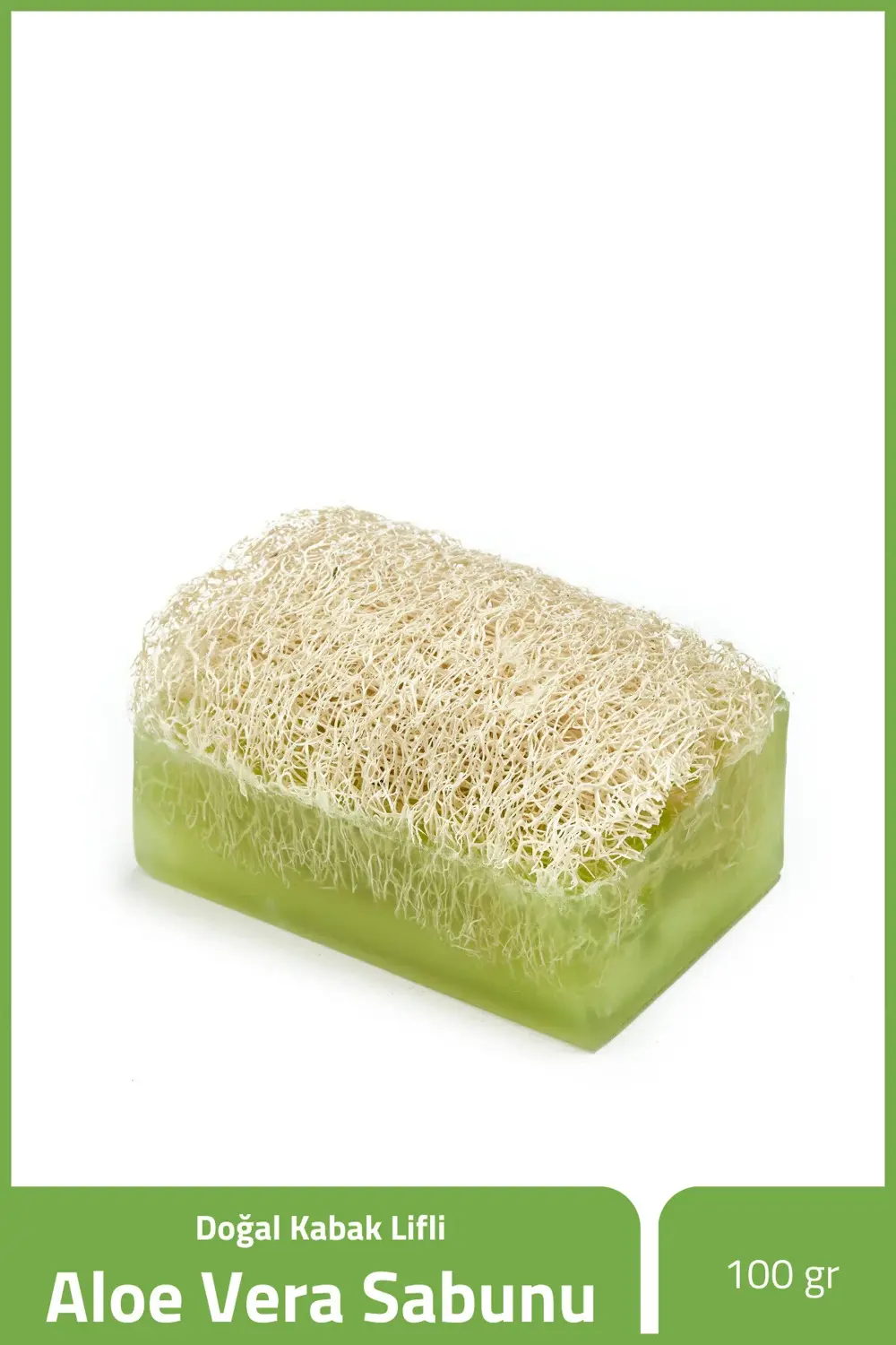 Aloe Vera Özlü Kabak Lifli Sabun