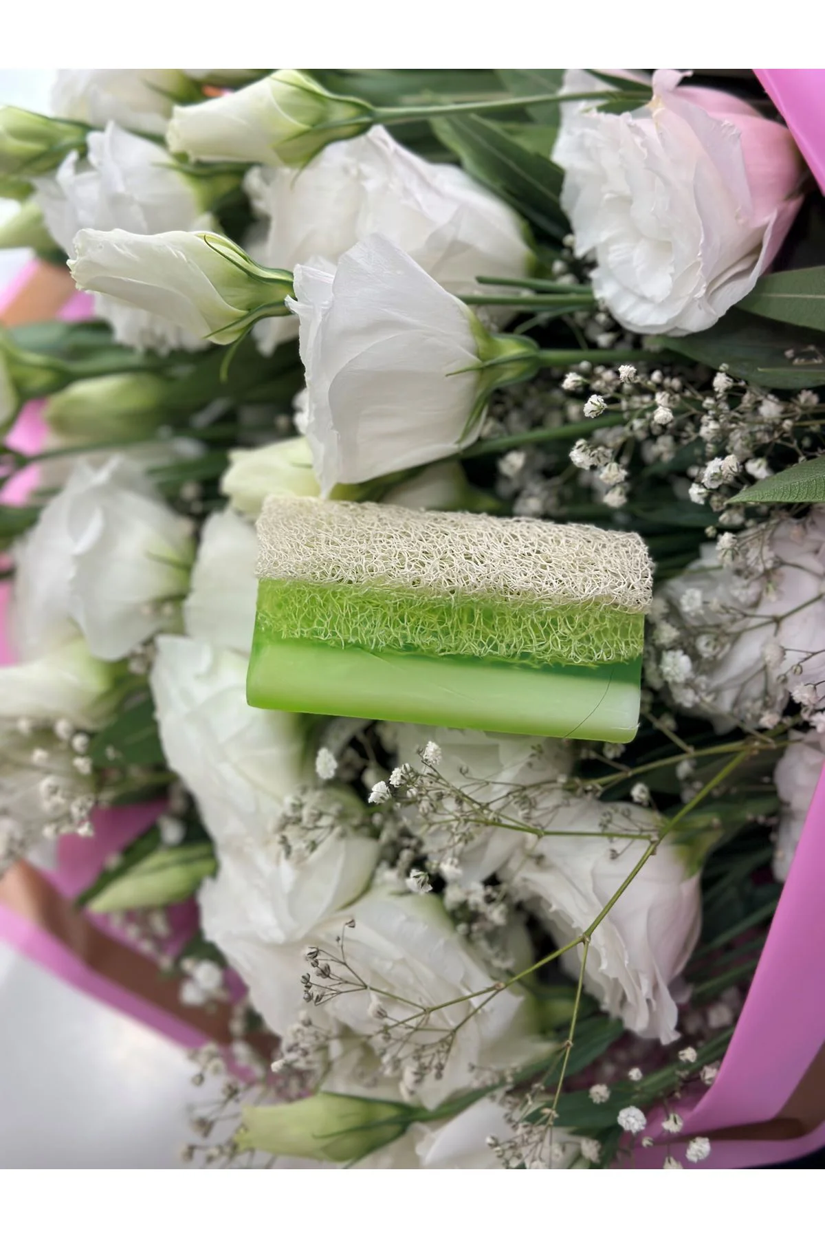 Aloe Vera Özlü Kabak Lifli Sabun