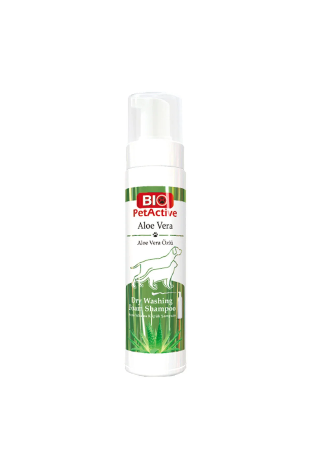 Aloe Vera Özlü Kedi & Köpek Kuru Köpük Şampuan 200ml