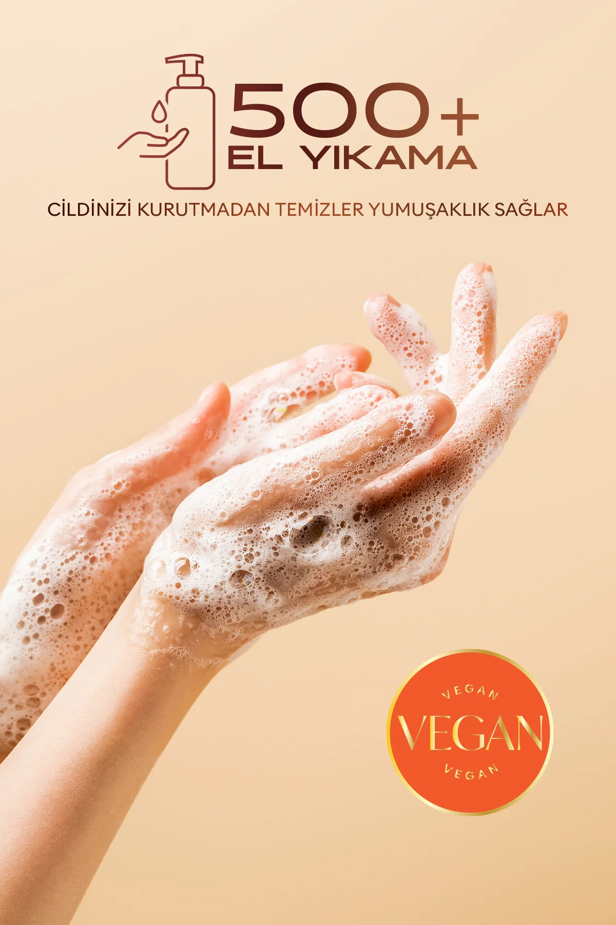 Aloe Vera Özlü Köpük Sabun 500 ml Portakal Kabuğu Aromalı Vegan Nemlendirici El Sabunu Aloe Vera Özlü Köpük Sabun 500 ml Portakal Kabuğu Aromalı Vegan Nemlendirici El Sabunu