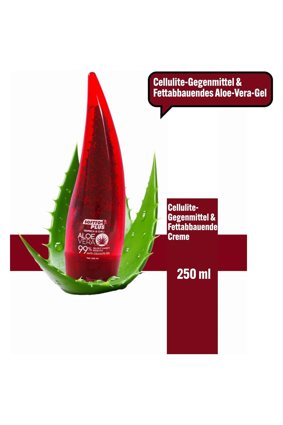 Aloe Vera Selülit Karşıtı Jel 250 Ml
