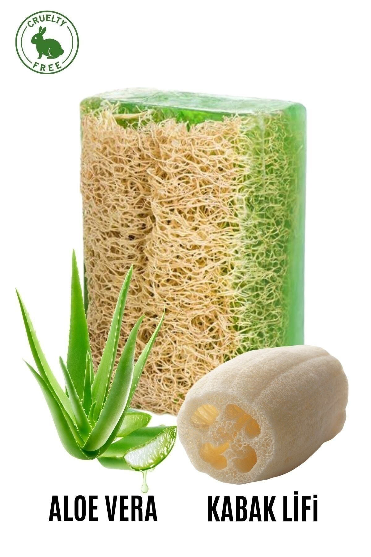 Trendmilano Aloevera Ve Kabak Lifli Sabun - %100 Vegan + El Yapımı + Doğal Ne