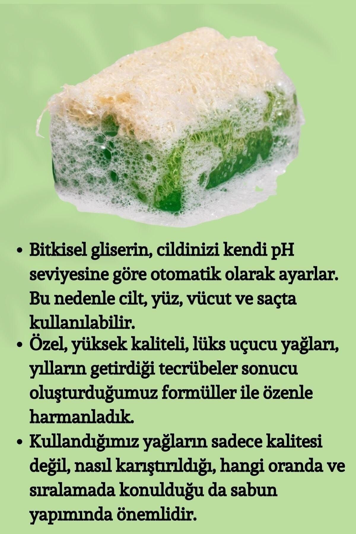 Trendmilano Aloevera Ve Kabak Lifli Sabun - %100 Vegan + El Yapımı + Doğal Ne