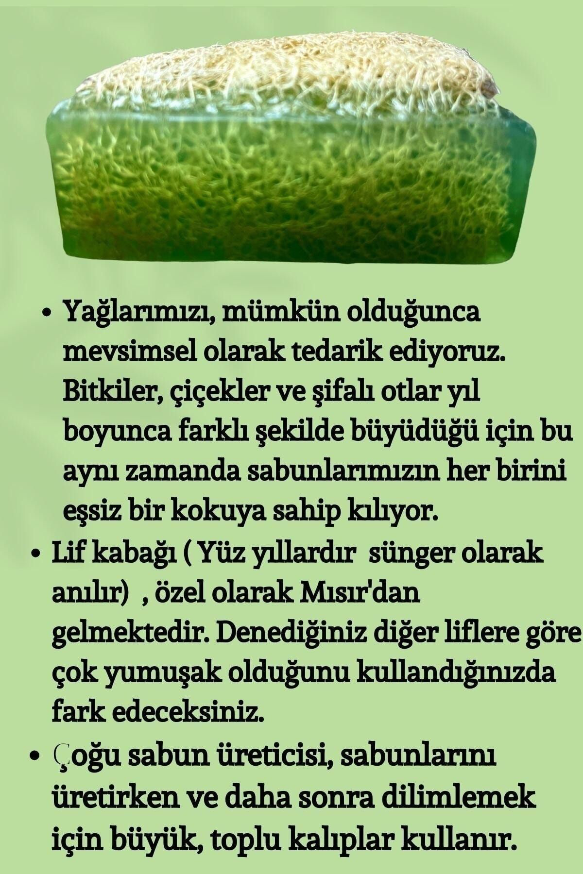 Trendmilano Aloevera Ve Kabak Lifli Sabun - %100 Vegan + El Yapımı + Doğal Ne
