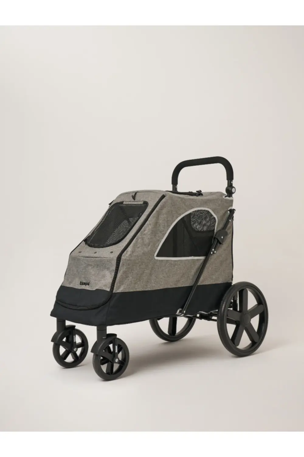 Alonso Kedi & Köpek Arabası Gri 60X97X111cm