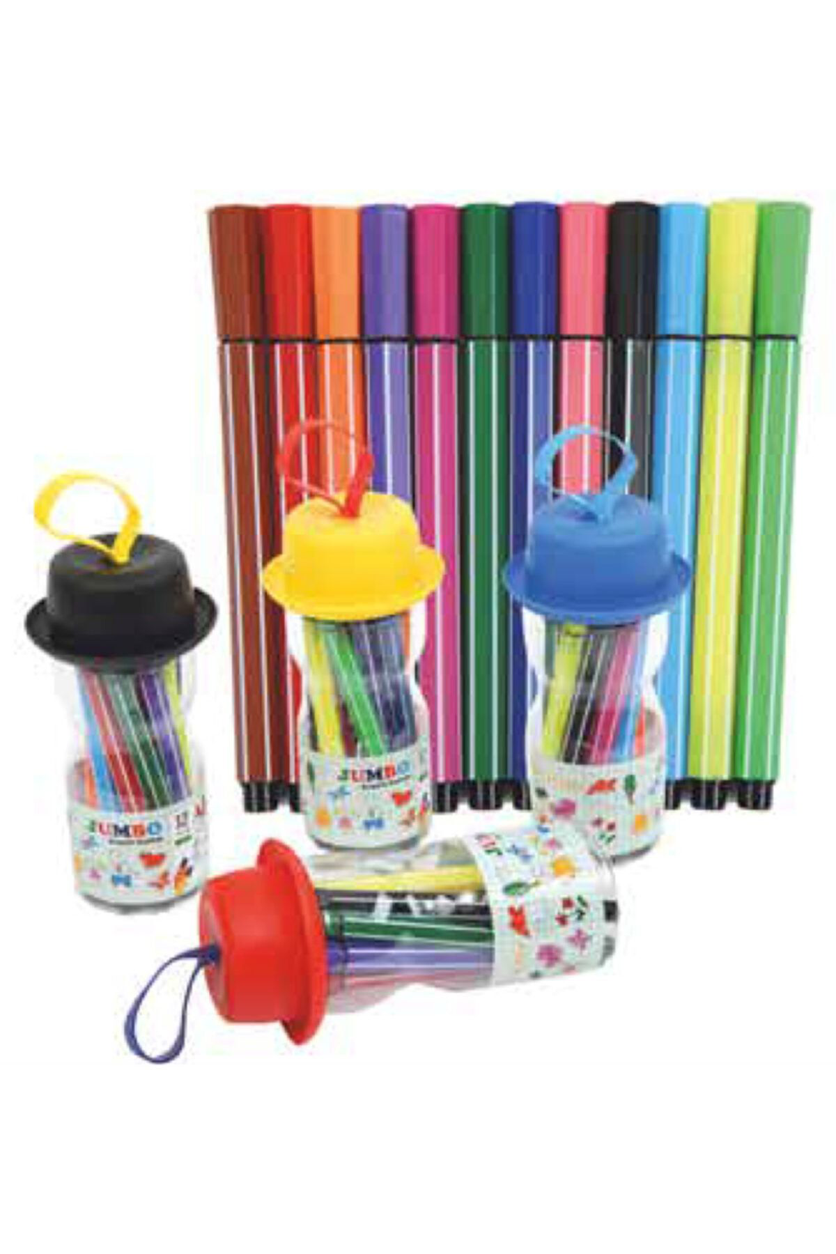 222 Concept Alper Bc-629 Jumbo Keçeli Kalem 12Li