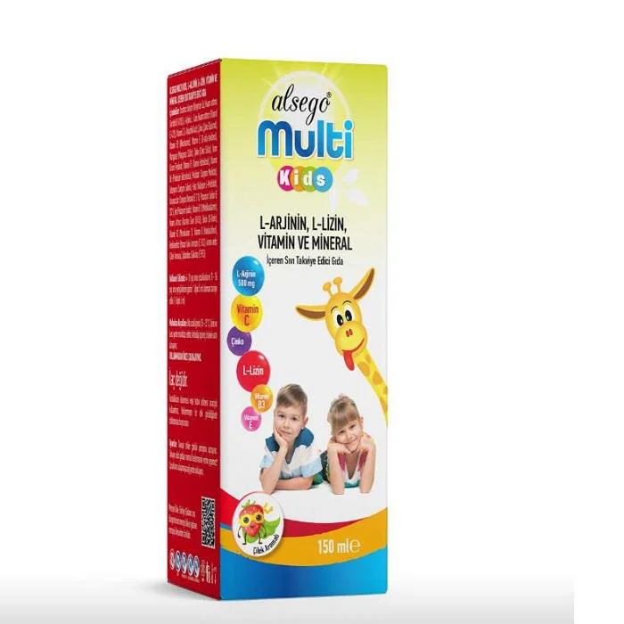 Alsego Multi KIDS Sıvı 150ml Fiyatı, Yorumları ve Özellikleri