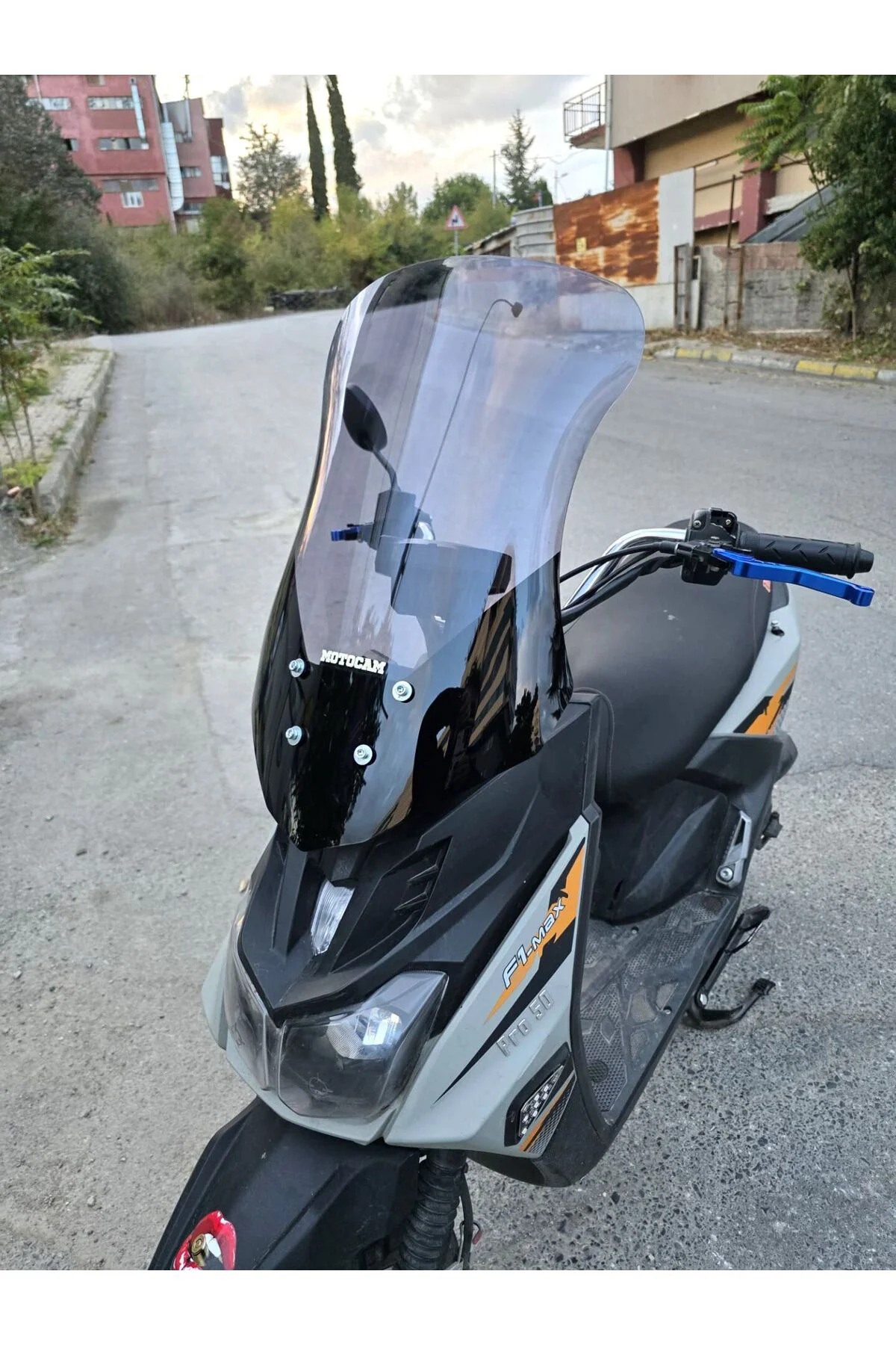 Altai F1 Max Ön Cam 2021-2026 Model 57cm Füme Renkli 4mm