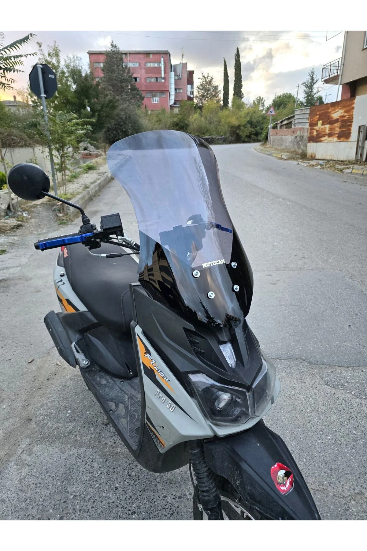 Altai F1 Max Ön Cam 2021-2026 Model 57cm Füme Renkli 4mm