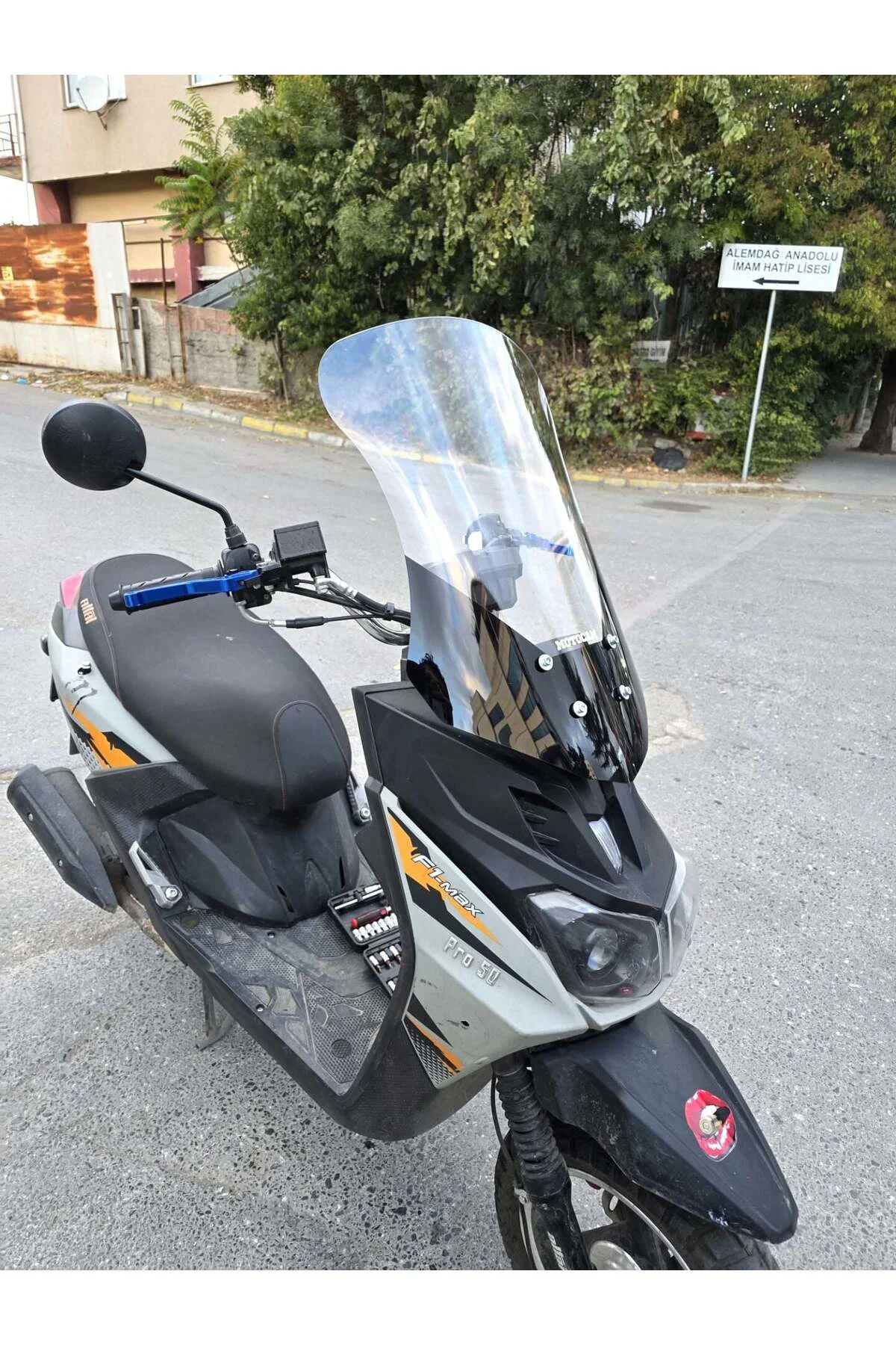Altai F1 Max Ön Cam 2021-2026 Model 57cm Şeffaf Renkli 4mm