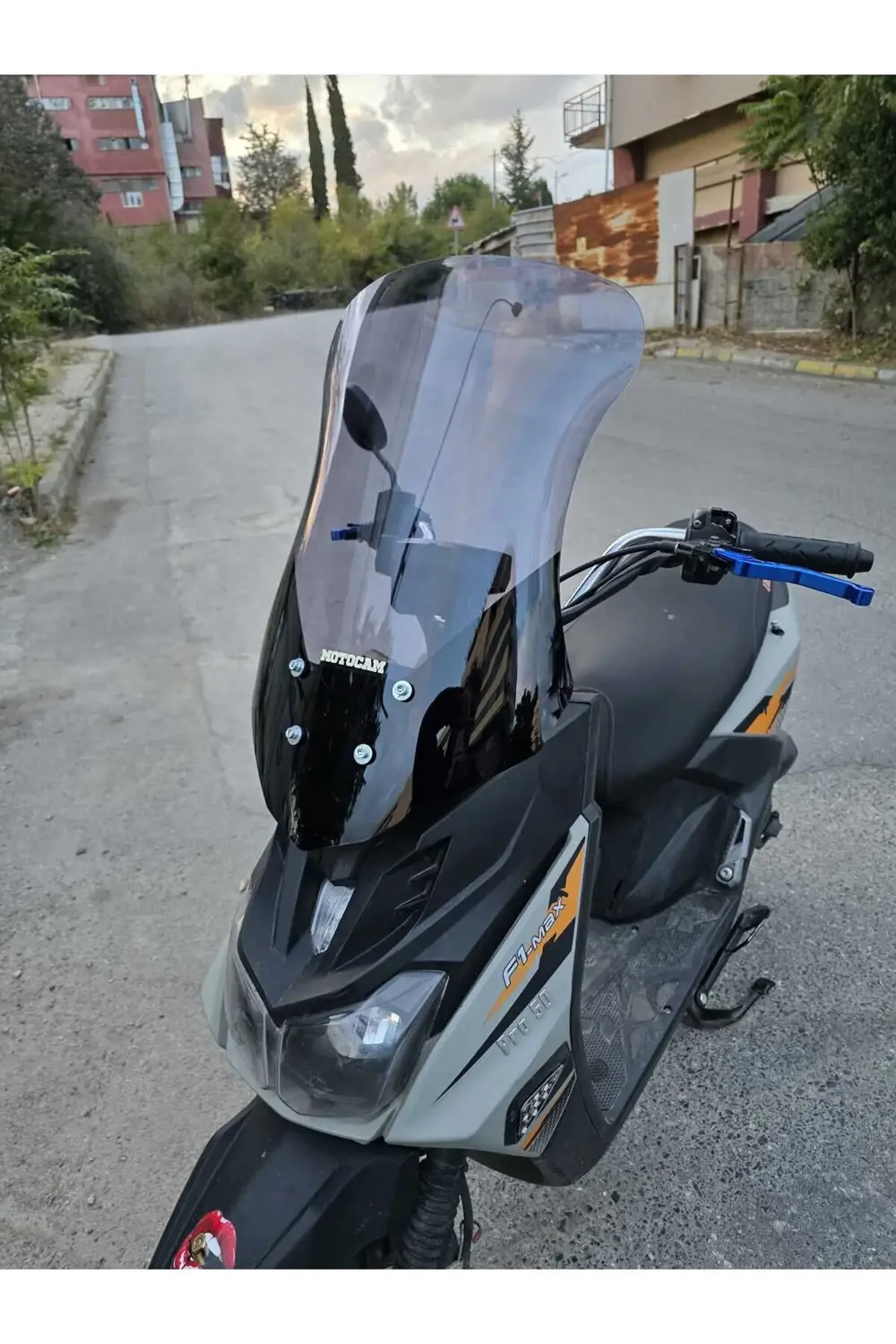 Altai F1 Max Siperlik Ön Cam 2021-2025 Model 57cm Füme Renkli 4mm