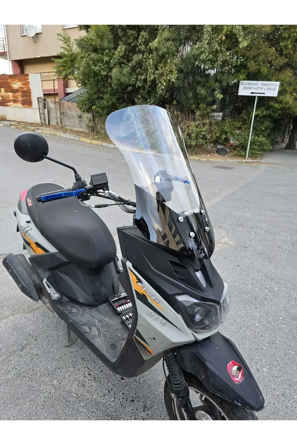 Altai F1 Max Siperlik Ön Cam 2021-2025 Model 57cm Şeffaf Renkli 4