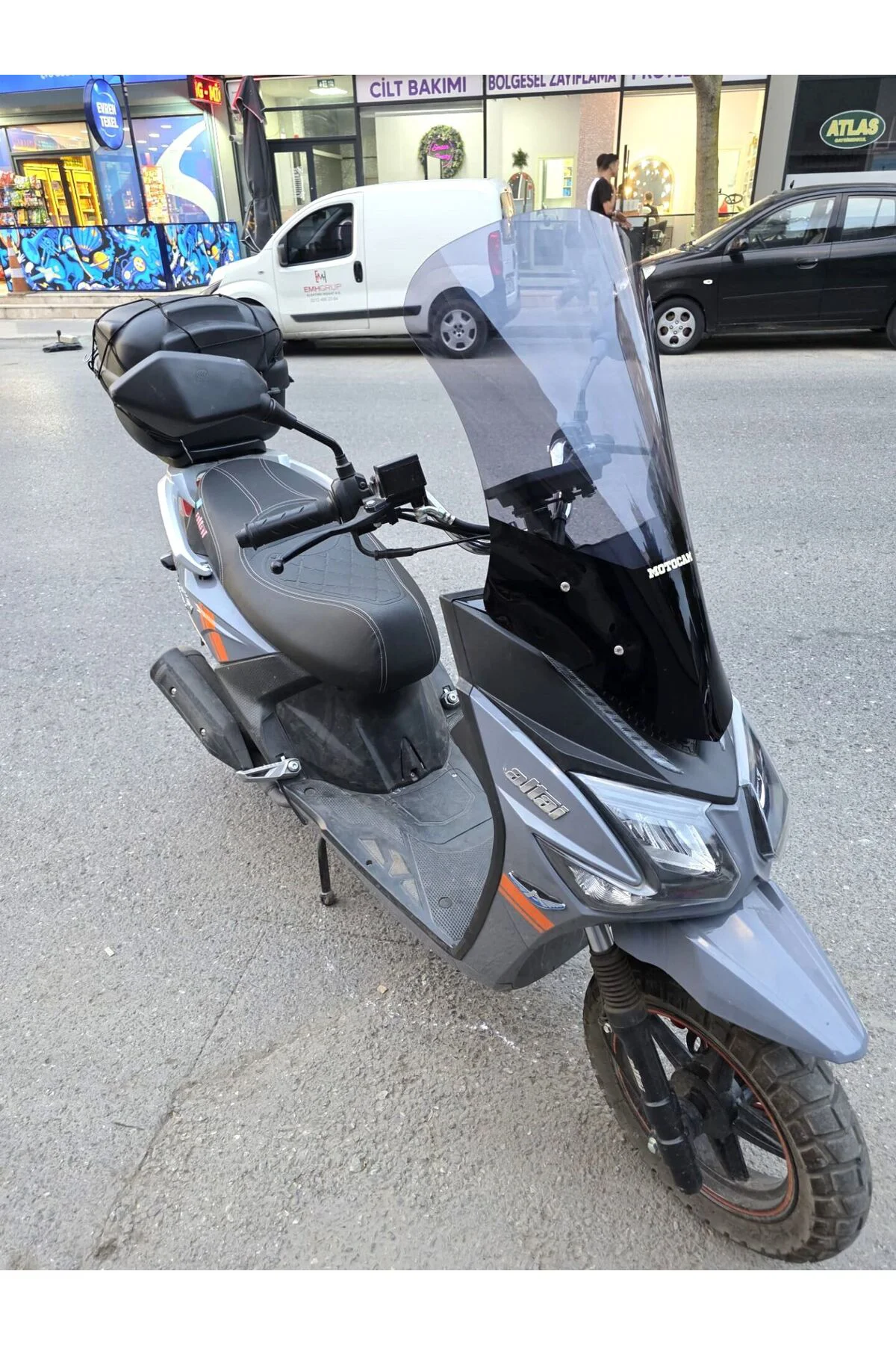 Altai F2 Max Ön Cam 2024-2026 Model 63cm Füme Renkli 4mm